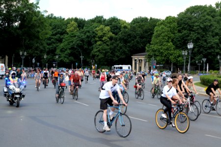 XR cycle demonstration Berlin Großer Stern 2020-06-17 04