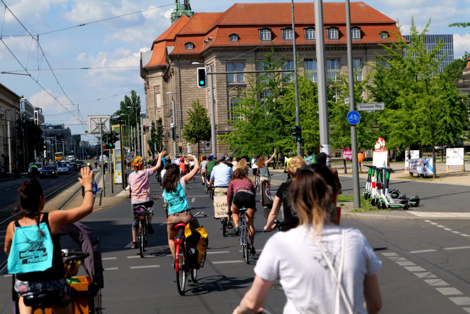 XR cycle demonstration Berlin Tegel to Großer Stern 2020-06-17 43