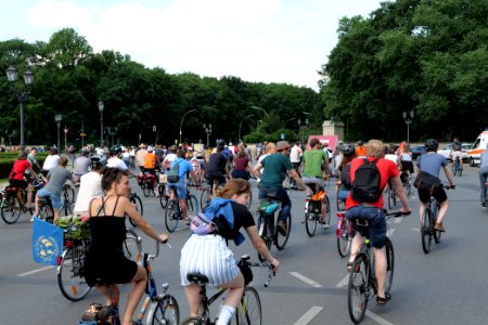 XR cycle demonstration Berlin Großer Stern 2020-06-17 08