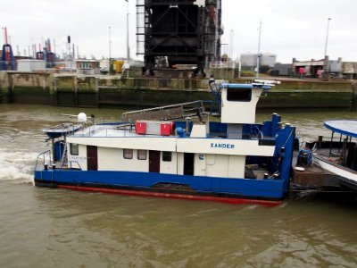 Xander (ship, 1969) ENI 06004245 & Roman (ship, 1928) ENI 02311974 Boudewijnsluis Port of Antwerp pic7