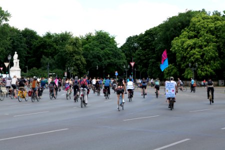 XR cycle demonstration Berlin Großer Stern 2020-06-17 17