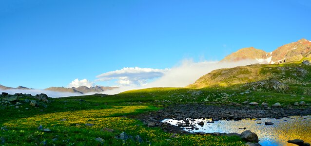 Landscapes nature sky grass