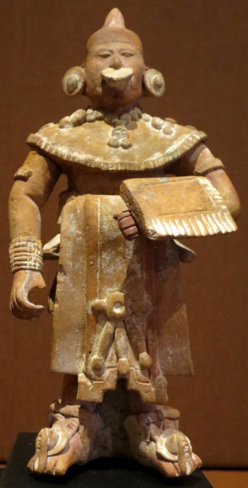 Xochipala standing priest, Guerrero, Mexico, c. 1200-900 B.C.E., long-term loan to the Dayton Art Institute