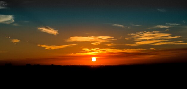 Nature dusk sky photo