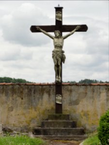 Xousse (M-et-M) croix de cimetière