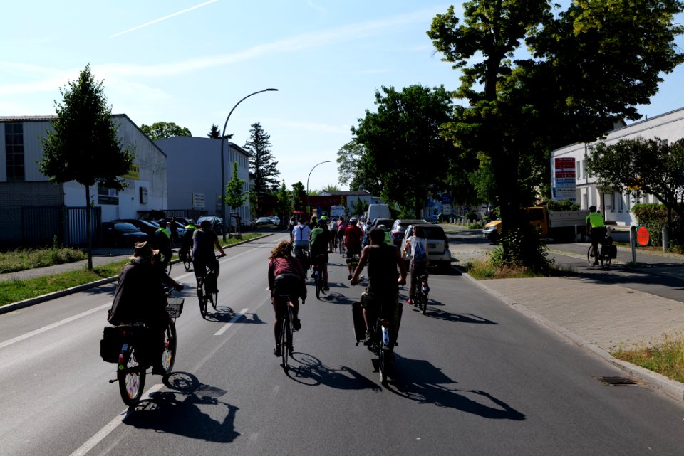 XR cycle demonstration Berlin Tegel to Großer Stern 2020-06-17 13