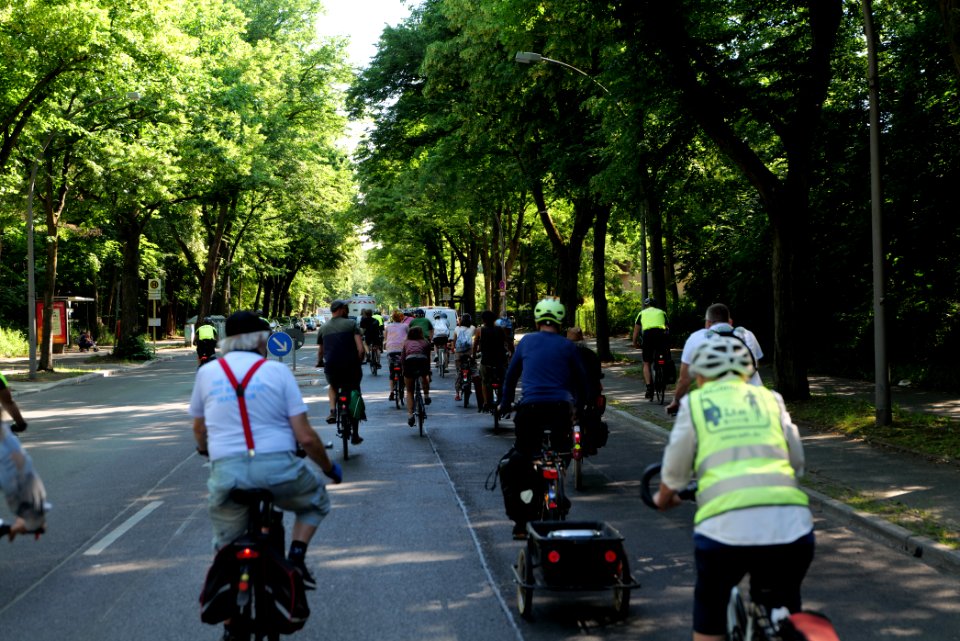 XR cycle demonstration Berlin Tegel to Großer Stern 2020-06-17 09