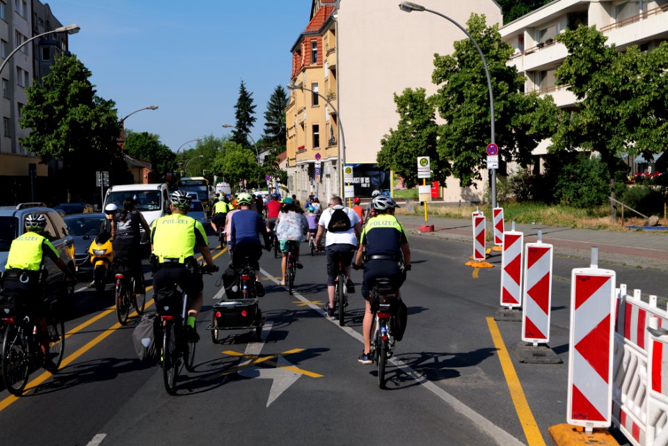XR cycle demonstration Berlin Tegel to Großer Stern 2020-06-17 15