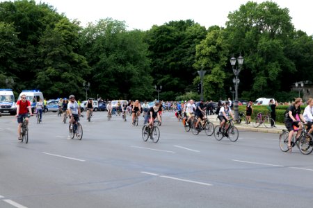 XR cycle demonstration Berlin Großer Stern 2020-06-17 19