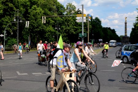 XR cycle demonstration Berlin Großer Stern to Rotes Rathaus 2020-06-17 10