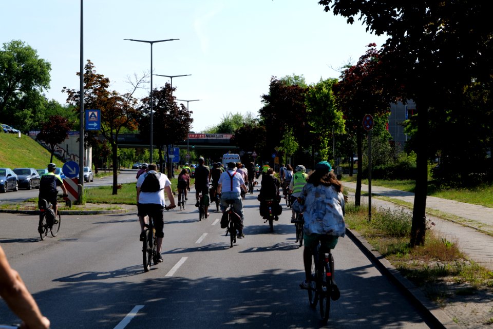 XR cycle demonstration Berlin Tegel to Großer Stern 2020-06-17 06