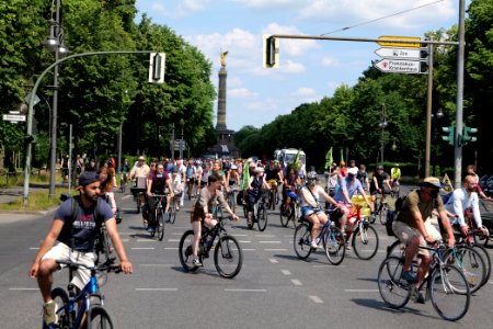 XR cycle demonstration Berlin Großer Stern to Rotes Rathaus 2020-06-17 08