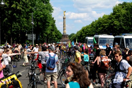 XR cycle demonstration Berlin Großer Stern to Rotes Rathaus 2020-06-17 04