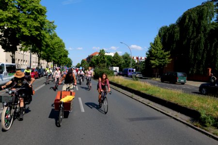 XR cycle demonstration Berlin Tegel to Großer Stern 2020-06-17 34