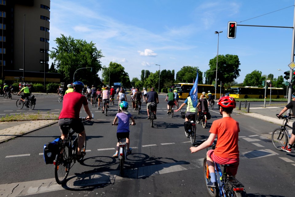 XR cycle demonstration Berlin Tegel to Großer Stern 2020-06-17 23