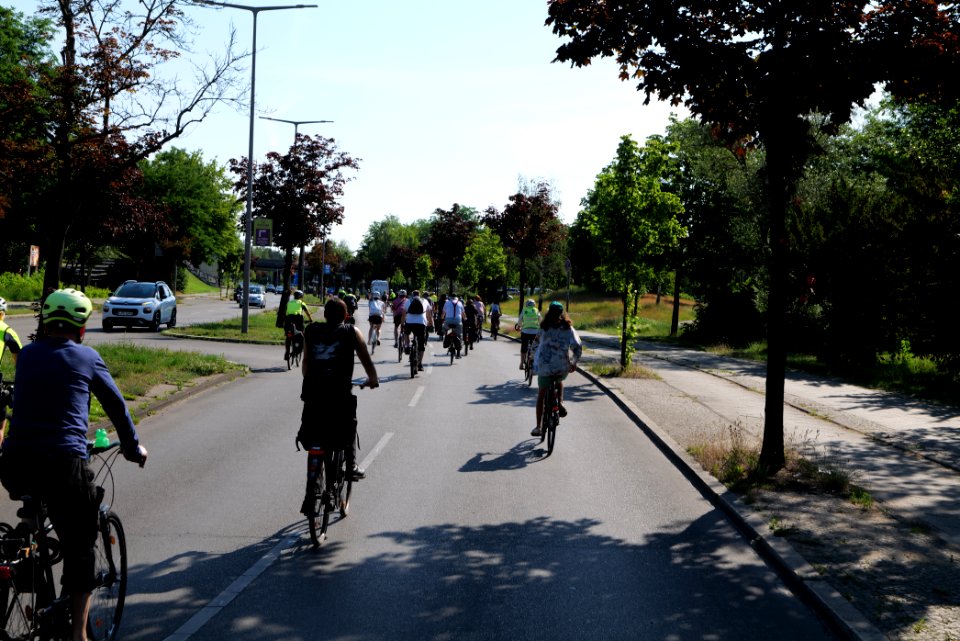 XR cycle demonstration Berlin Tegel to Großer Stern 2020-06-17 04