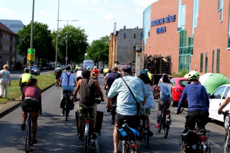 XR cycle demonstration Berlin Tegel to Großer Stern 2020-06-17 27