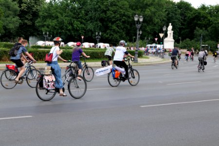 XR cycle demonstration Berlin Großer Stern 2020-06-17 18