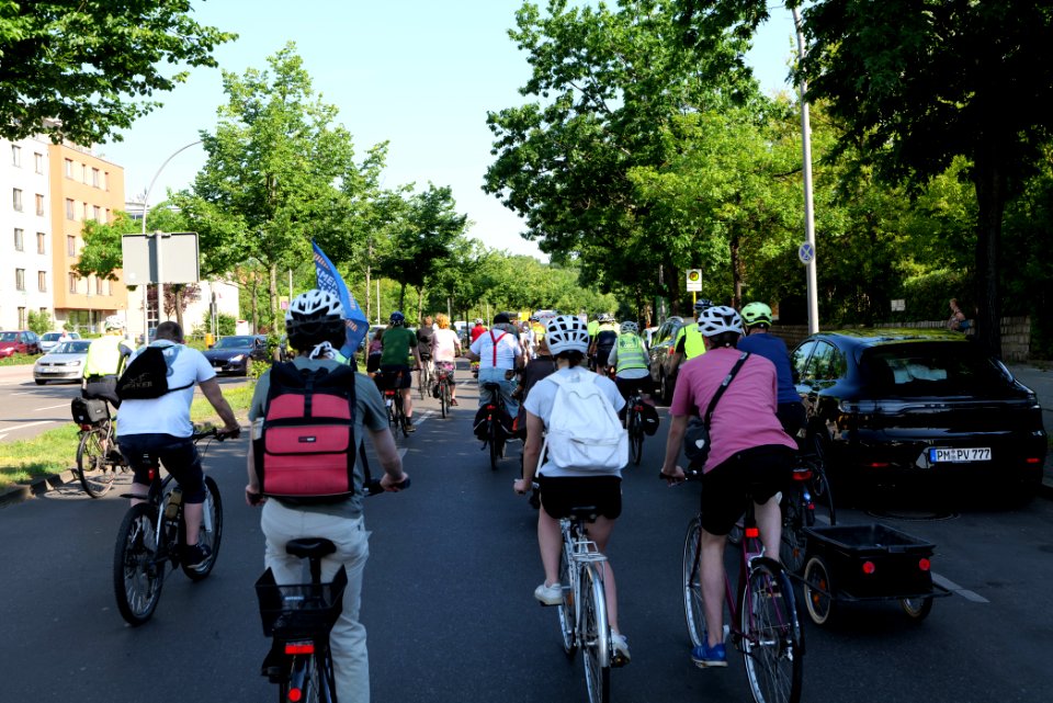 XR cycle demonstration Berlin Tegel to Großer Stern 2020-06-17 02