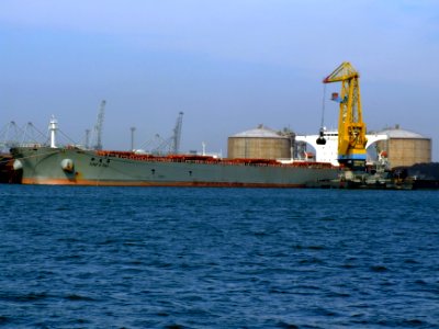 Xinfa Hai - IMO 9255024 - Callsign BOCD pic1, Mississippi harbour, Port of Rotterdam, Holland 19-Apr-2007