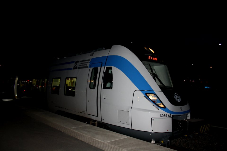 X60B - nattbild i Jakobsberg - 1