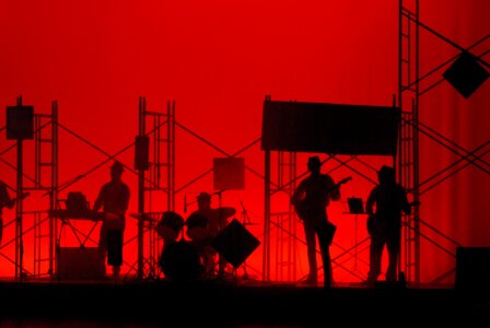 Theatre put in scene music