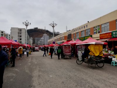 Xiaoqingshan Farm Product Market, Puding County, Guizhou, China4