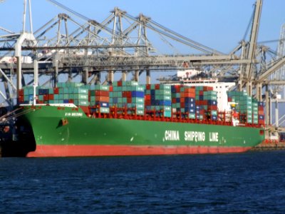 Xin Beijing IMO 9314246 p1, at the Amazone harbour, Port of Rotterdam, Holland 01-Jan-2008