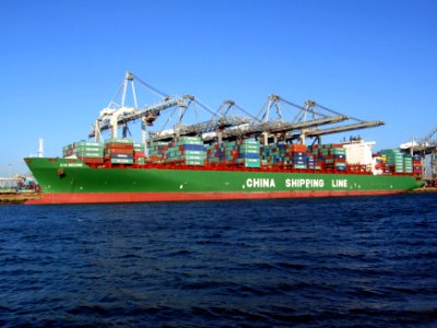 Xin Beijing IMO 9314246 p3, at the Amazone harbour, Port of Rotterdam, Holland 01-Jan-2008