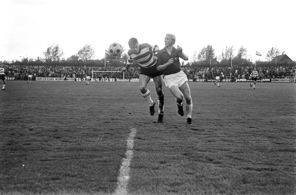Xerxes DHC tegen NEC 2-1. Aanval NEC. Spelmomenten, Bestanddeelnr 920-7863