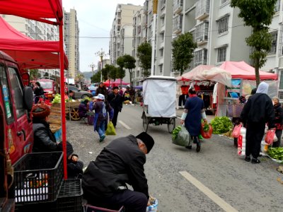 Xiaoqingshan Farm Product Market, Puding County, Guizhou, China1