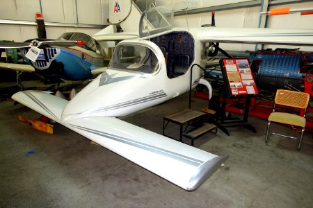Xiamen AD-100T sport aircraft, Xiamen Light Aircraft Company, China, imported to the USA in 1995 - Oregon Air and Space Museum - Eugene, Oregon - DSC09710