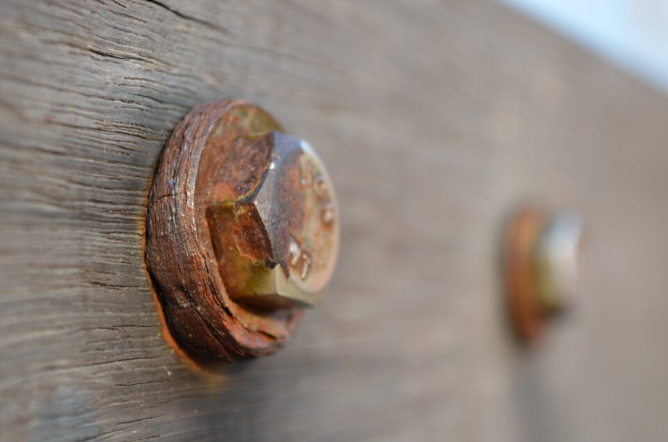 Rusty steel antique