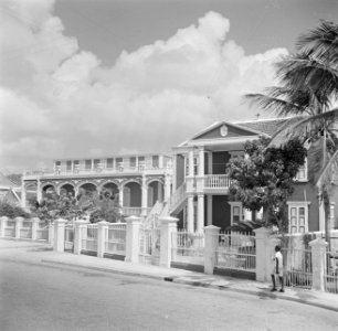 Woonhuis op nr 77 van de Scharlooweg in Willemstad op Curaçao, Bestanddeelnr 252-7116