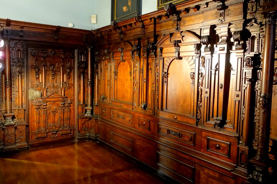 Woodwork - Beautiful room from the Peller House, 1610-1611 - Stadtmuseum Fembohaus - Nuremberg, Germany -DSC02214