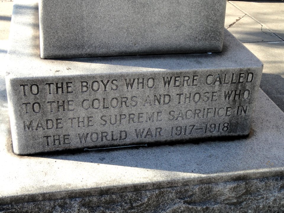 World War I Monument (Somerville, Massachusetts) - DSC03375