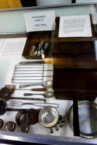Woodsmen's Camp Kit, early 1900s - Fisher Museum (Harvard Forest) - DSC07394