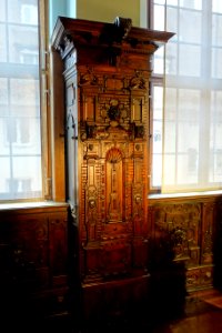 Woodwork - Beautiful room from the Peller House, 1610-1611 - Stadtmuseum Fembohaus - Nuremberg, Germany -DSC02212