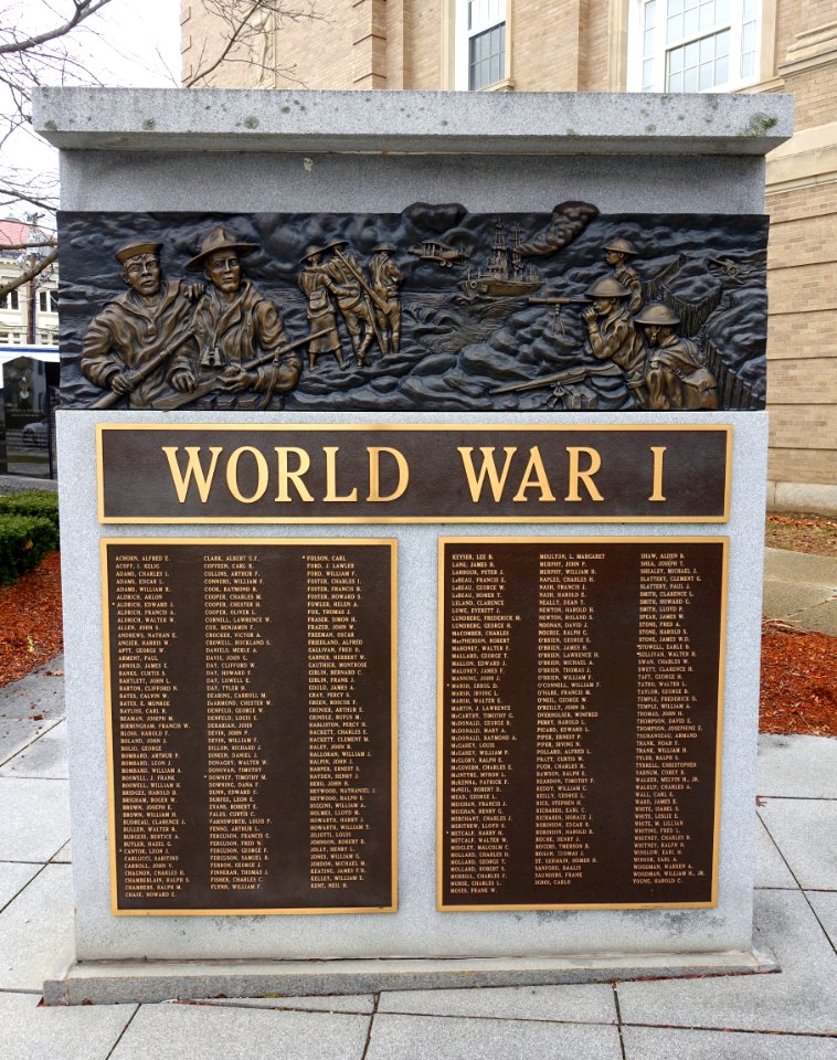 World War I Memorial - Westborough, Massachusetts - DSC05101