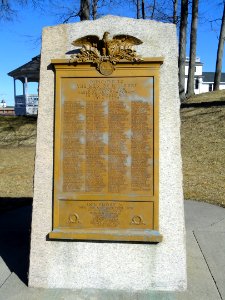 World War I Monument - Millbury, MA - DSC04610