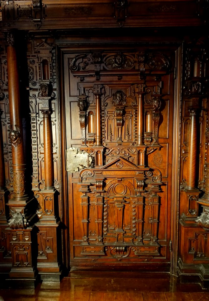 Woodwork - Beautiful room from the Peller House, 1610-1611 - Stadtmuseum Fembohaus - Nuremberg, Germany - DSC02244