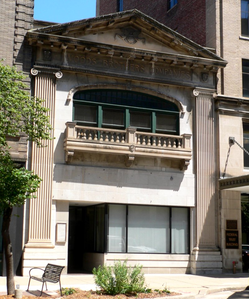 Woods Bros building (Lincoln, Nebraska) from NW 1
