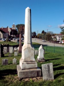 Woods (Joseph and Abagail), Bethel Cemetery, 2015-10-15, 01
