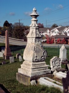 Woods (Rev. William), Bethel Cemetery, 2015-10-15, 02