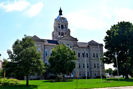 Woodford County Courthouse, Illinois photo