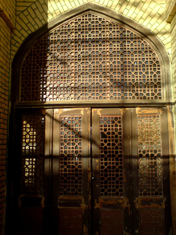Wooden Door & Window-Jameh Mosque of Nishapur