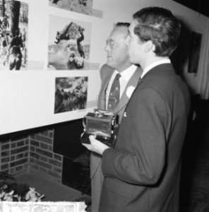 World Press Photo 1964 , Prins Bernhard en Walter de Maar, Bestanddeelnr 917-2528