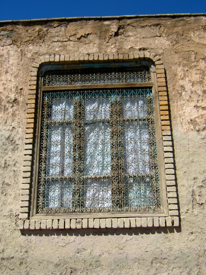 Wooden Door and old windows of House - South Ferdowsi st - Nishapur 4