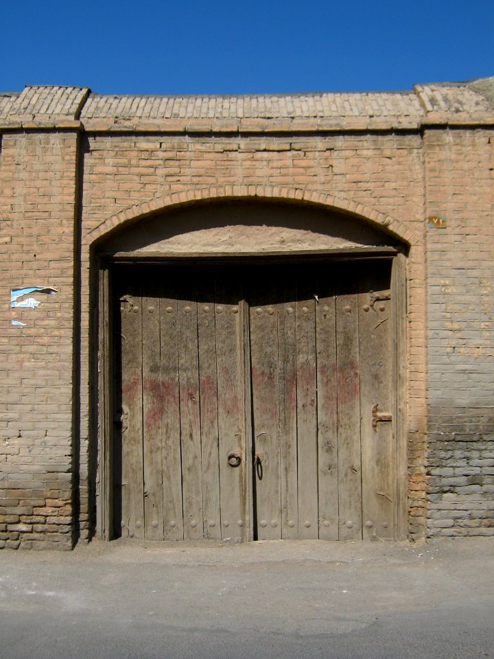 Wooden door - Kal e Manuchehri - Nishapur 3