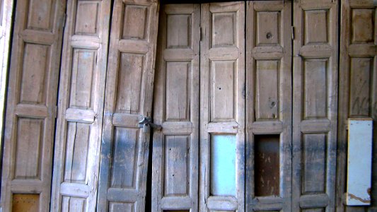 Wooden door of a store - Bazaar of Nishapur 2